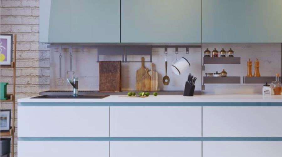 Linear Luxe Kitchen Design